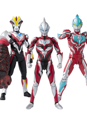 万代正品可动模型 奥特曼人偶 SHF 泰迦 赛罗 泰罗 欧布 维克特利