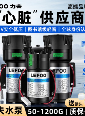 力夫品牌24V净水器增压静音水泵