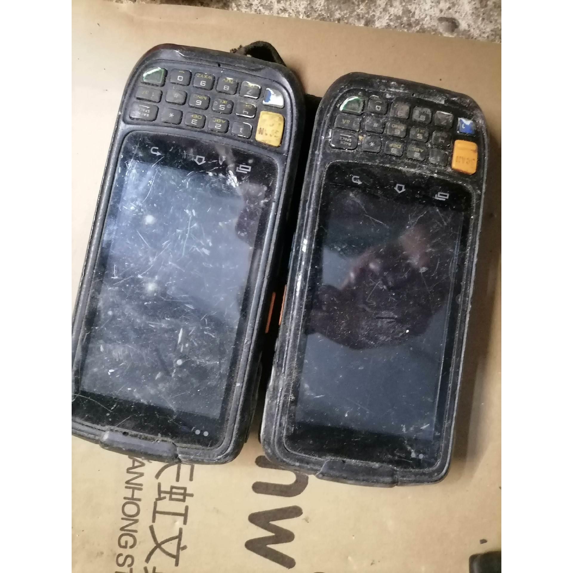 【释迦】优博讯i6200S，菜鸟驿站扫描手持终端巴枪，两台外观成色