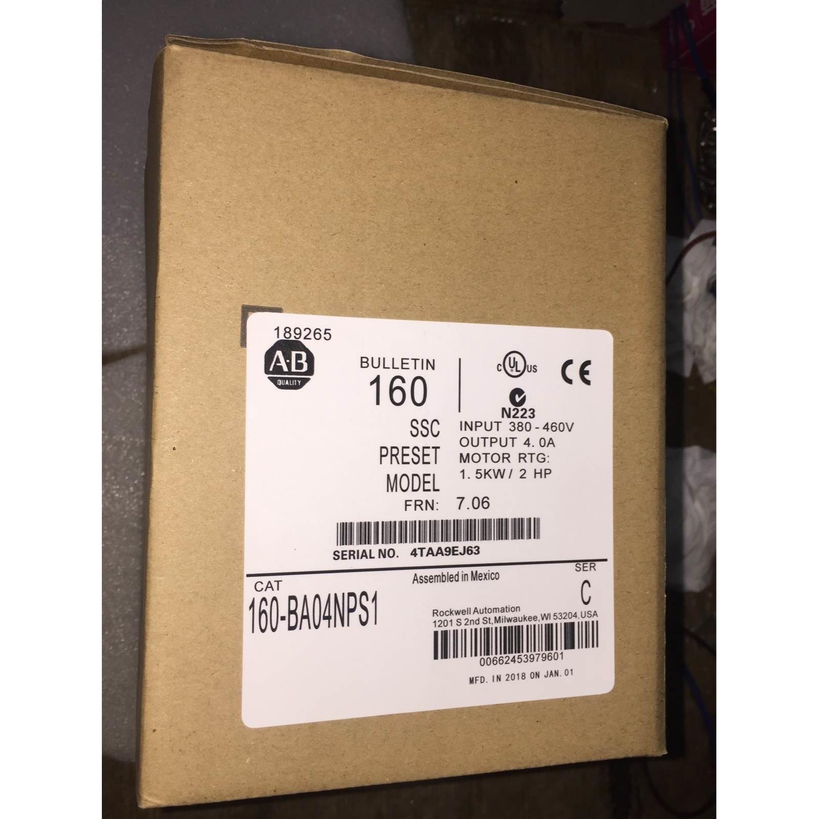 释迦自动化AB变频器 160-BA04NPS1 现货 160-BA04NPS1P1 看描述