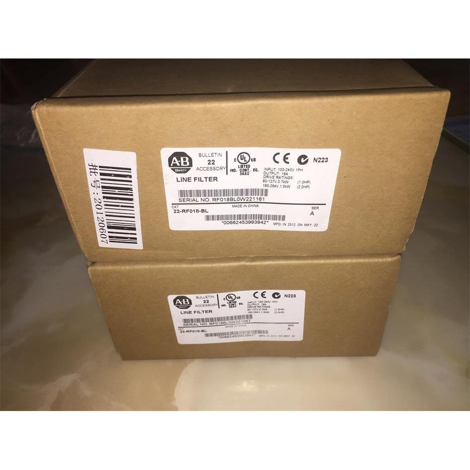 释迦自动化AB线路滤波器LINE FILTER 22-RF018-BL 现货实物