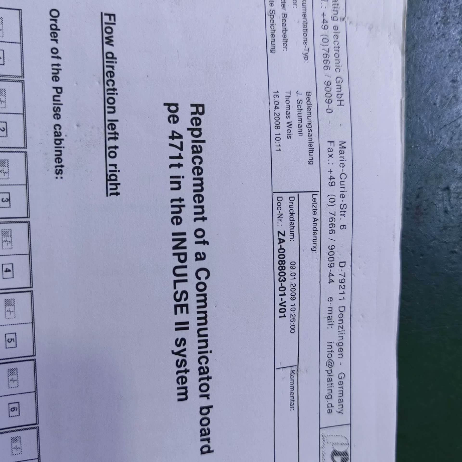 【释迦】pe471t replacement of a commu