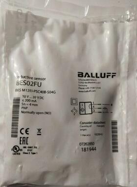 释迦自动化巴鲁夫 BES02FU,现货BES M12EI-PSC40B-S04G 包邮