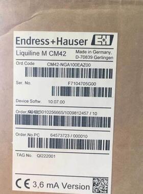 释迦自动化LIQUline M CM42 E+H显示器CM42-NGA100EAZ00