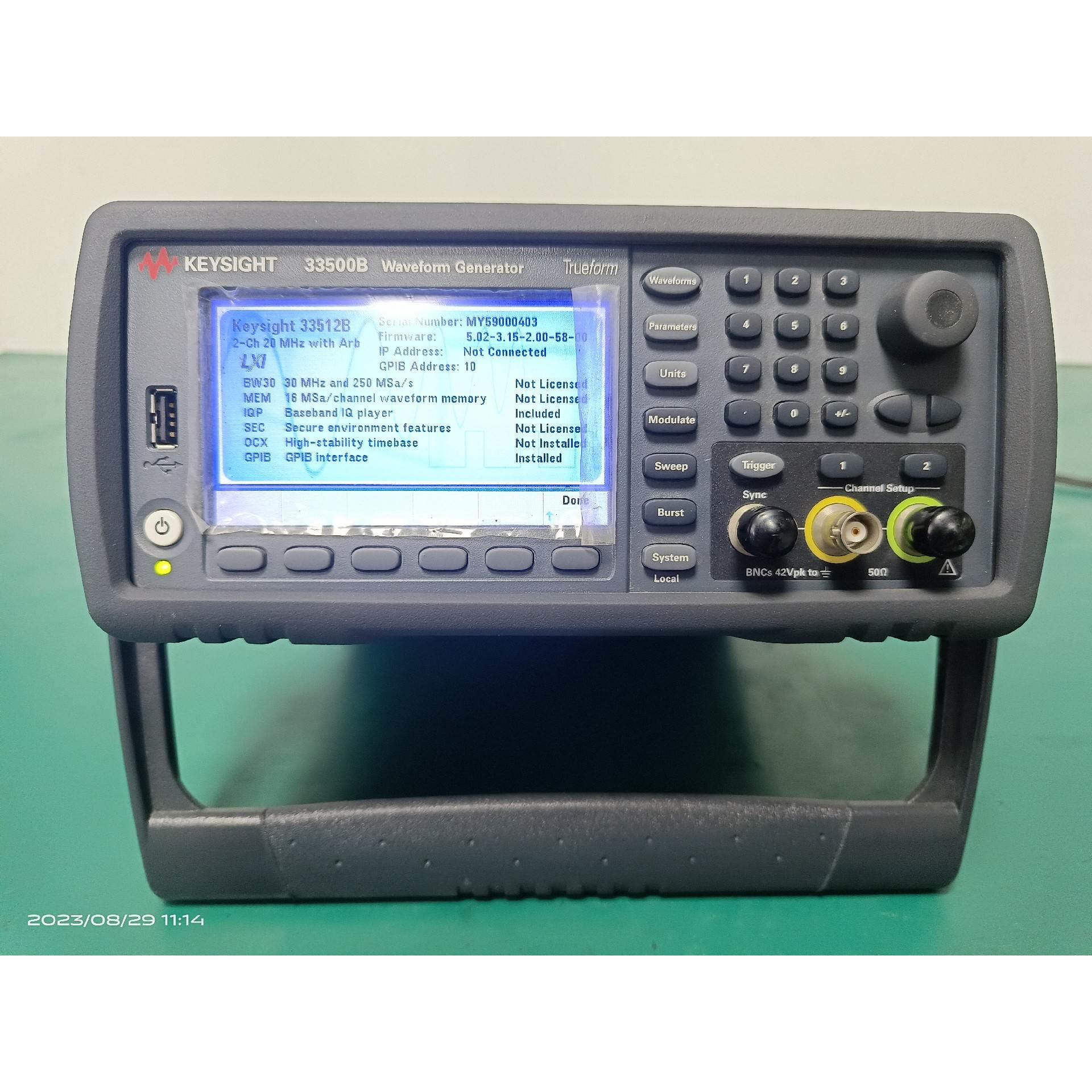 【释迦】是德Keysight 33500/33522B 函数发生器