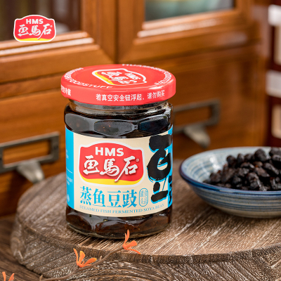 画马石蒸鱼豆豉190g罐装家用炒菜凉拌烹饪调料下饭配粥咸香豆豉蒸