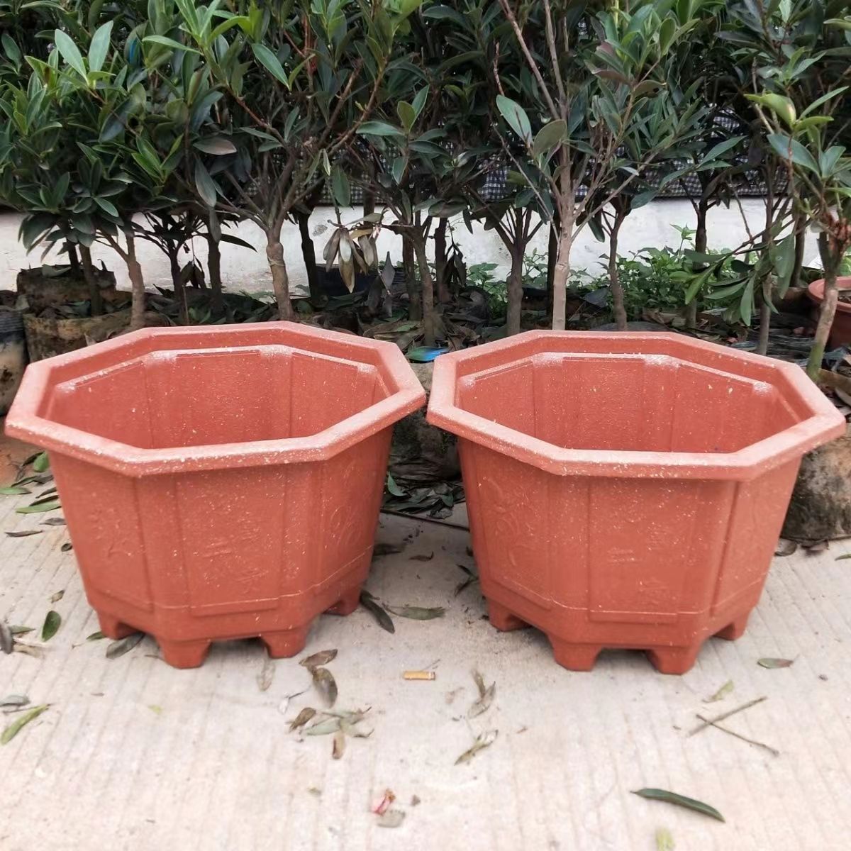 塑料花盆八角花盆加厚