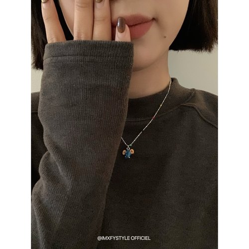 美雅碧双面绒小立领显瘦长袖打底