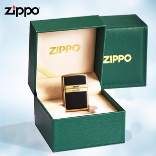 zippo打火机正版原装珐琅商标起源收藏商务煤油男士火机正品防风