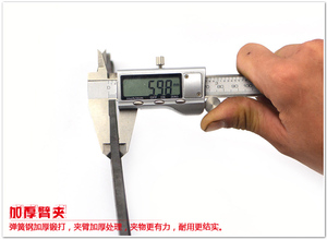 锻打家用加长煤球火钳夹木炭夹子 捡垃圾夹环卫垃圾钳 拾物器铁夹