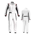 White Racing Suit