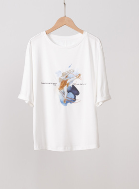 夏季新款丝光棉短袖T恤女11620