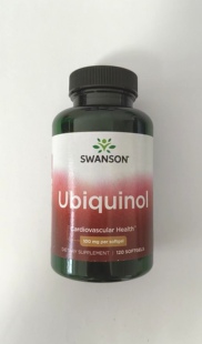 活性Q10大瓶 美国SWANSON 泛醇Ubiquinol 100MG*120粒 美国直邮