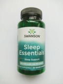 60粒 安神舒睡精华配方素食胶囊 美国直邮 SWANSON 美国原装
