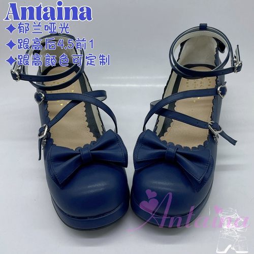 舒适日系经典茶会鞋大码女鞋