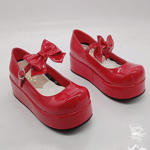 时装单鞋浅口单鞋女鞋洛丽塔