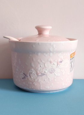 雅诚德炫彩调味缸  陶瓷调味罐 厨房调味品容器 小盐罐 陶瓷糖缸