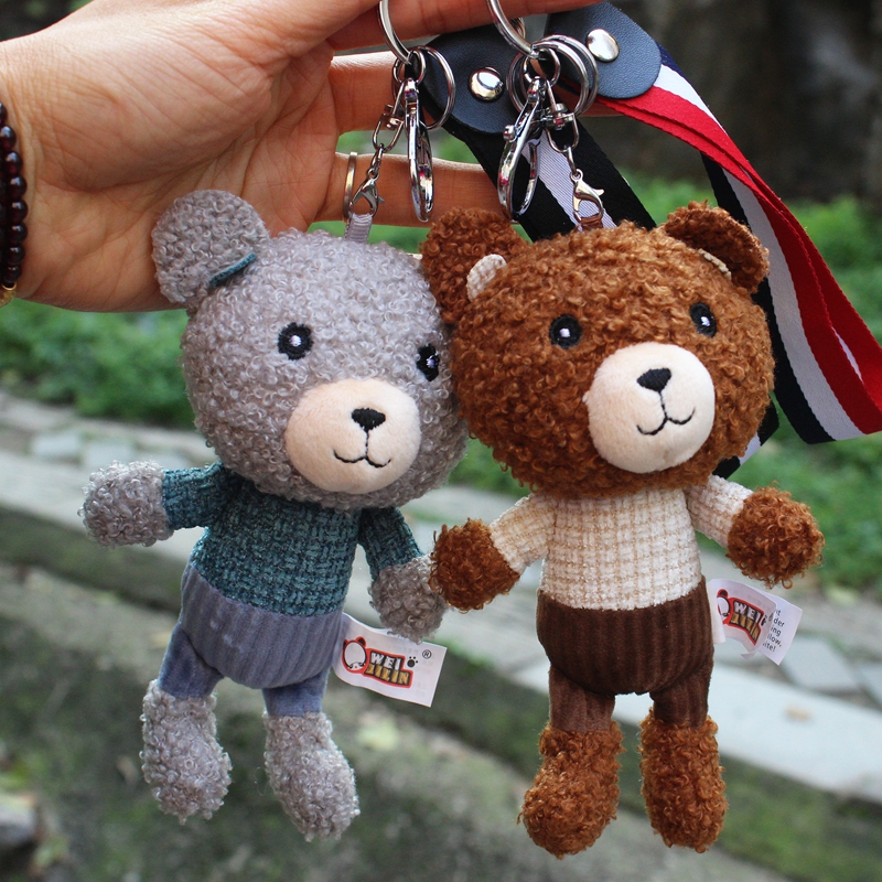 小熊毛绒公仔玩具礼物饰品挂件