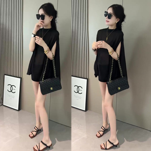 高级感小众时尚套装女2026春夏季新款无袖上衣+修身短裤两件套装