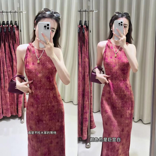 修身显瘦性感欧货连衣裙女2026夏新款女神御姐风网红个性时尚长裙