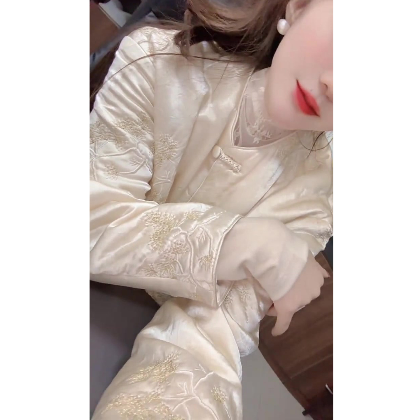 国风盘扣外套女韩版洋气上衣