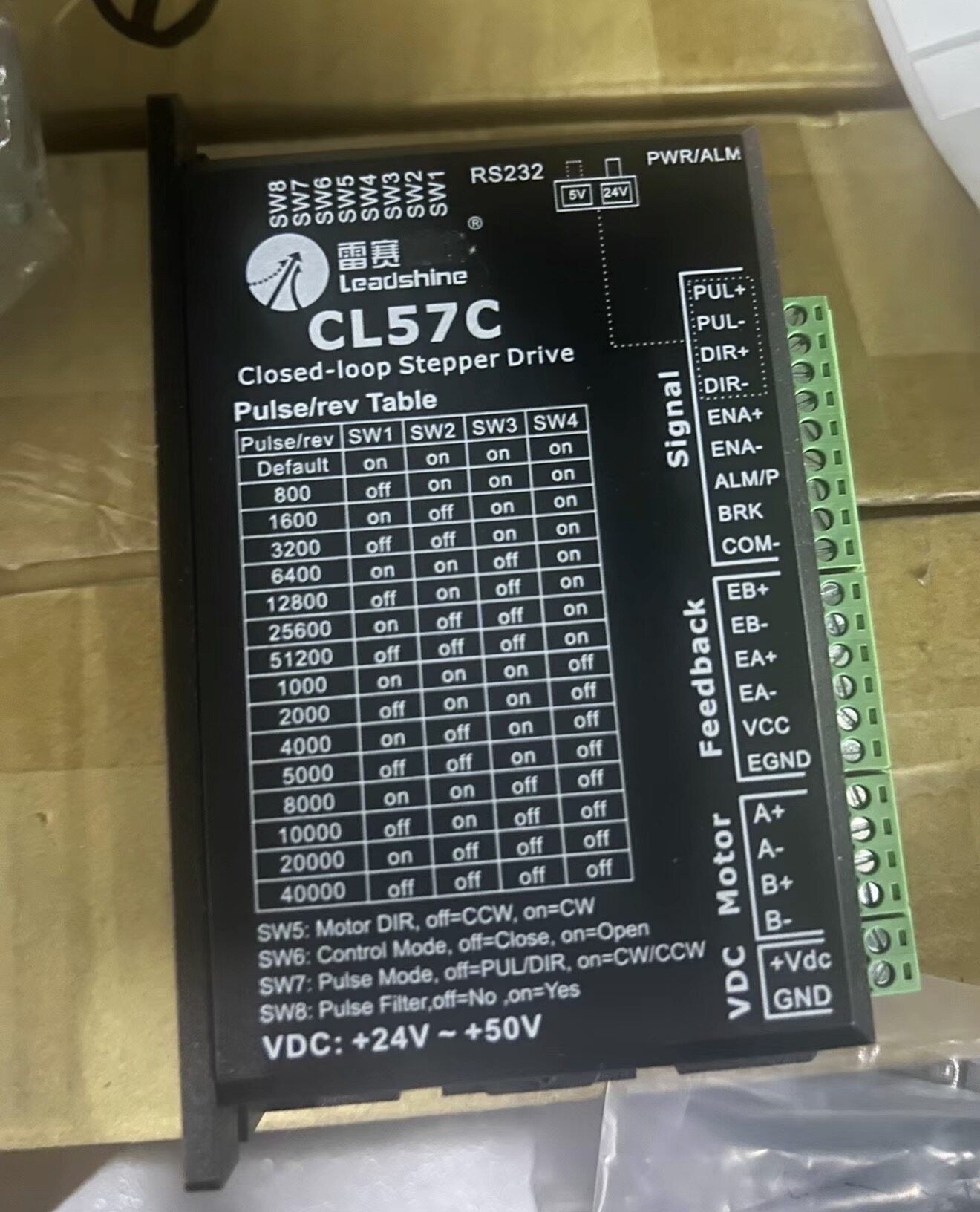 雷赛智能 CL57 CL57C驱动器/控制器