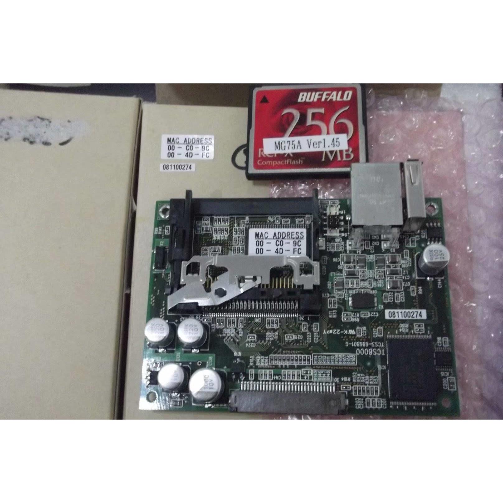 现货全新CPU MAC ADDRESS 00-C0-9C/00-4D-FC MG75A Ver1.45 电子元器件市场 其它元器件 原图主图