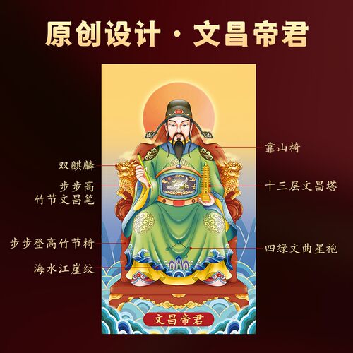 文昌帝君金卡金榜题名