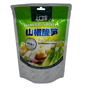 上口佳山椒脆笋300克里面独立小包休闲零食下酒小菜