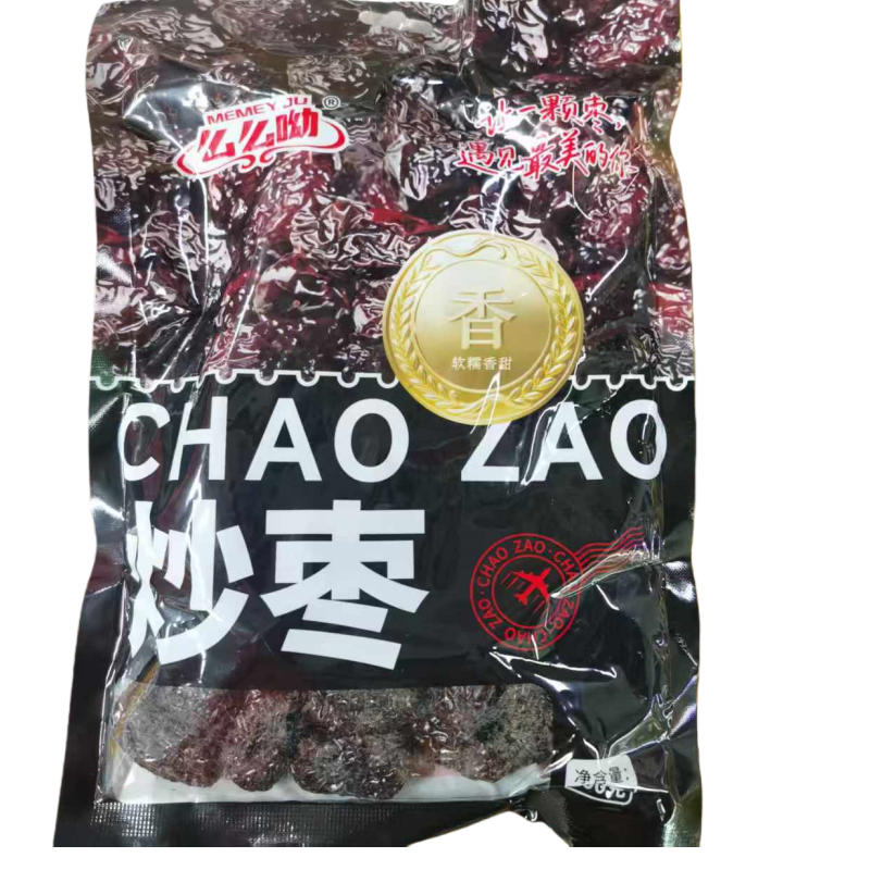 么么呦炒枣1袋*500g软糯香甜