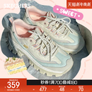 百搭运动休闲鞋 斯凯奇蜜糕鞋 老爹鞋 女子舒适复古时尚 秋冬新款