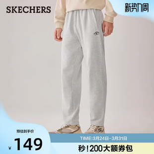 针织长裤 舒适男士 百搭时尚 休闲运动裤 斯凯奇夏季 直筒裤 新款