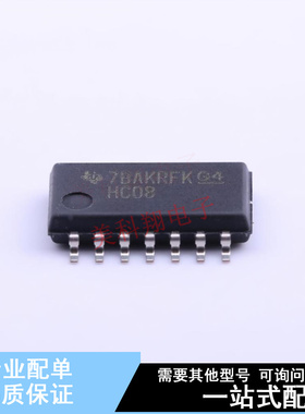 逻辑门 SN74HC08NSRG4 SOIC-14-208mil TI 全新原装正品