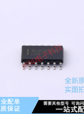 反相器 SN74LS06D SOIC-14 TI 全新原装正品