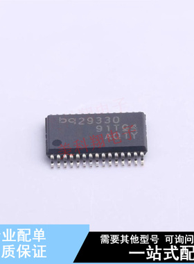 电池管理 BQ29330DBTR TSSOP-30-4.4mm TI 全新原装正品