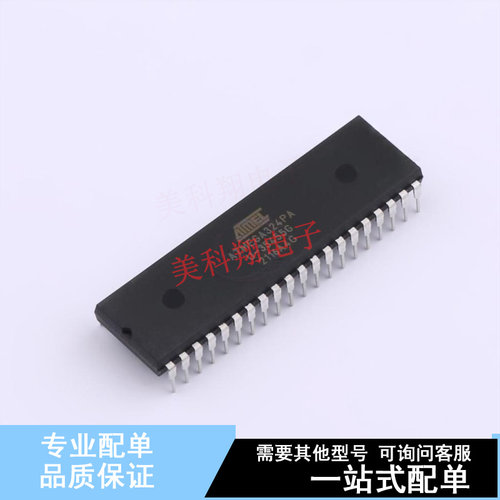 单片机(MCU/MPU/SOC) ATMEGA324PA-PU PDIP-40 全新原装正品