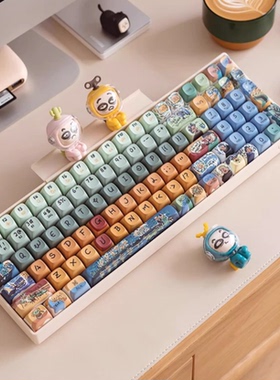 lofree洛斐小翘无线机械键盘MAC笔记本办公电脑ipad平板蓝牙键盘