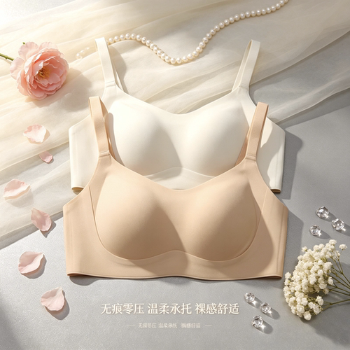 都市丽人无痕聚拢无钢圈抹胸