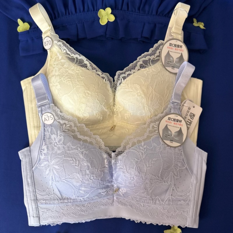 聚拢上薄下厚文胸都市丽人无钢圈