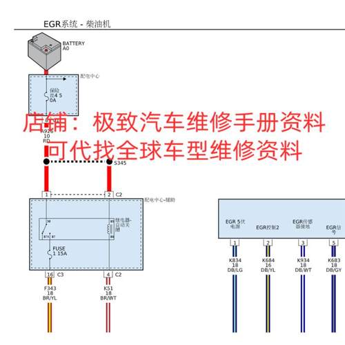 2014-2017年款JEEP吉普大切诺基维修手册电路图线路资料2015 2016
