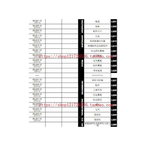 神刚挖土机SK230-sk250nlcvi维修手册资料
