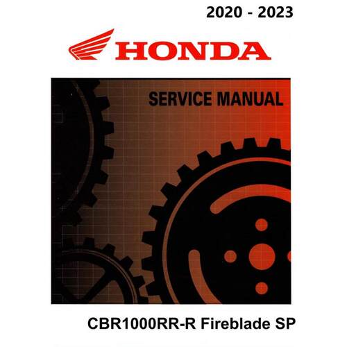 2017-2023 cbr1000rrr本田维修手册说明书全车部件扭矩线路图资料