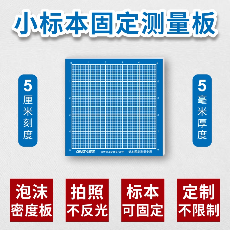手术标本固定测量尺拍照刻度板