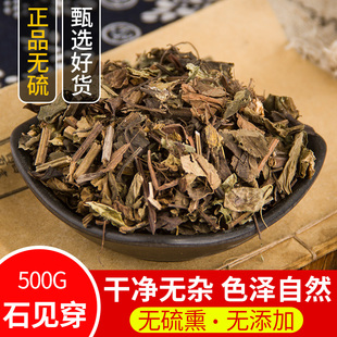 中药材 正品石见穿 石打穿 紫参 月下红 华鼠尾草新货 500克 包邮