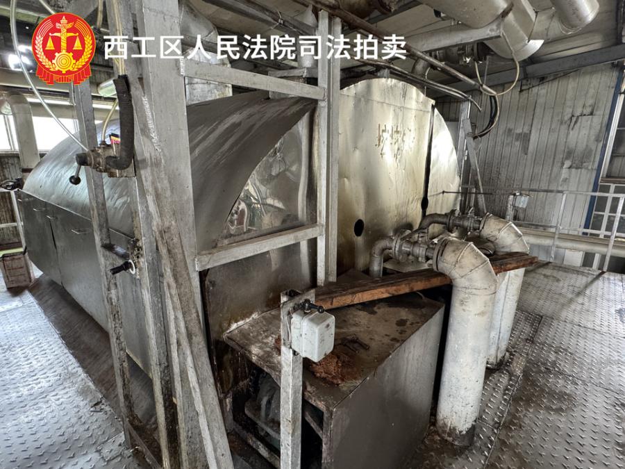 10月12日漯河机器设备网络拍卖公告