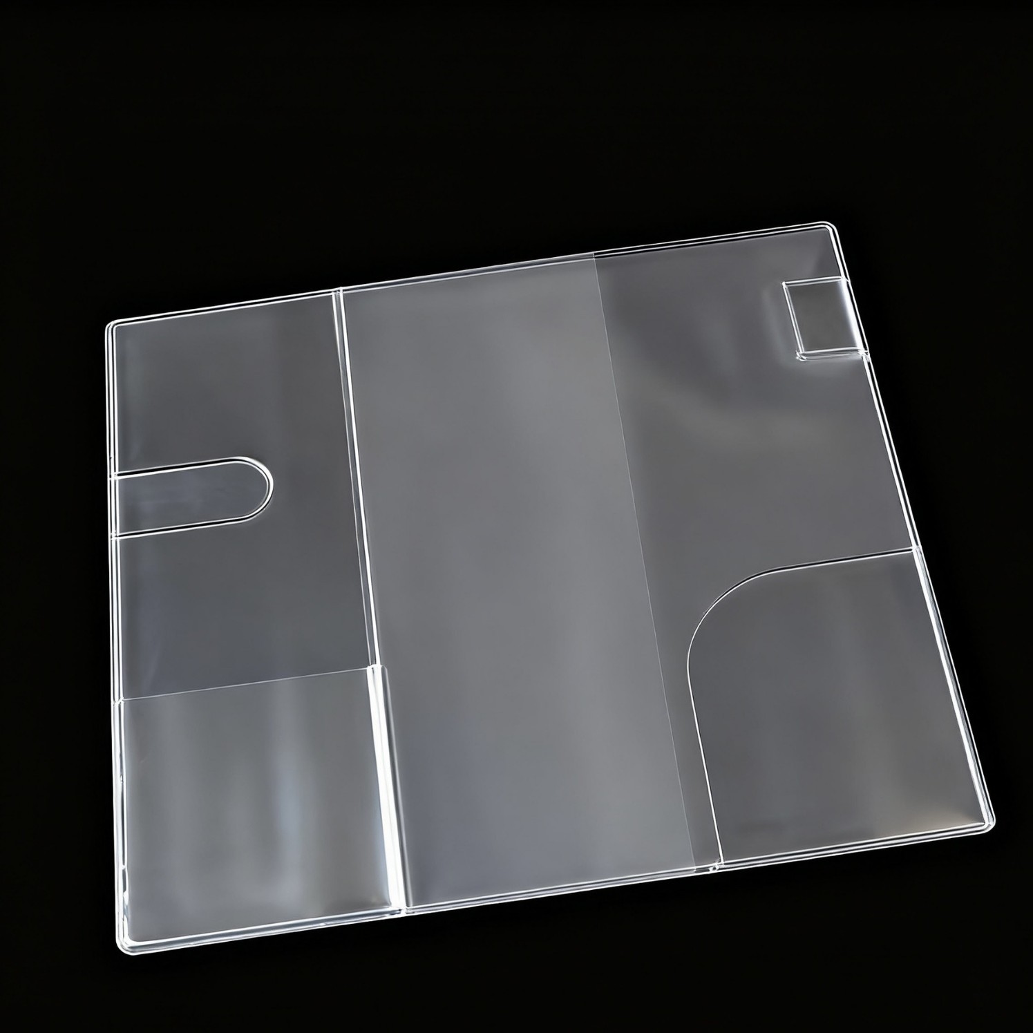 PVC书衣磨砂保护套适配hoboweeks书皮书套48k定页笔记本手账本套