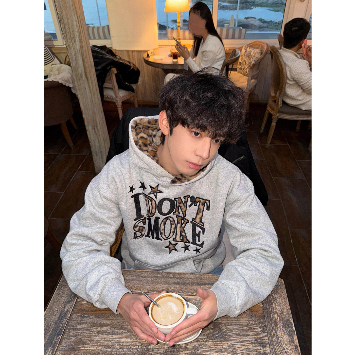 美式高街重磅刺绣字母连帽卫衣男女春季2026新款宽松情侣帽衫外套,男装,卫衣,淘宝优惠券,粉丝福利购,淘宝优惠卷