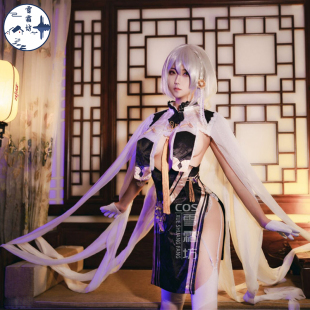 碧蓝航线cos天狼星cos服旗袍 碧波青云 cos服套装游戏动漫