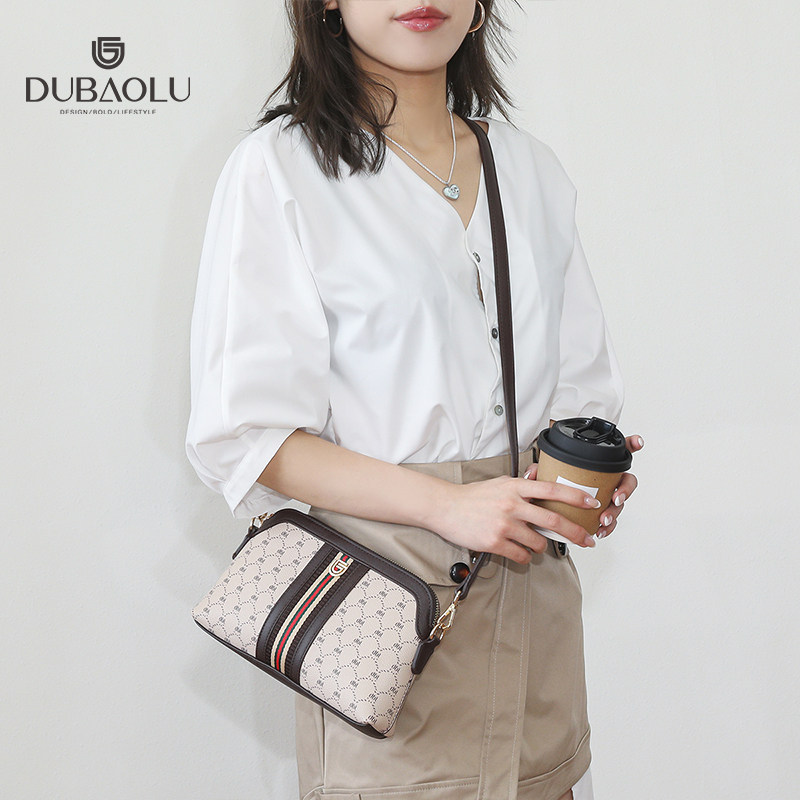 都宝路包包女质感品牌女包妈妈包中年时尚百搭单肩包小众斜挎包