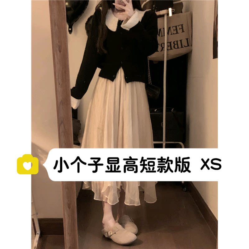 显高纱裙半身裙xs裙子